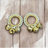 Brass Ghungroo Kadi Finger High Sound Rings Pair