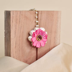 Sunflower Pink Necklace Set