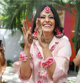 Pink Long Necklaces Set