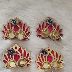 Lotus Tilak plate With Stick