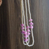 Welcome Mala Pearl with Flower