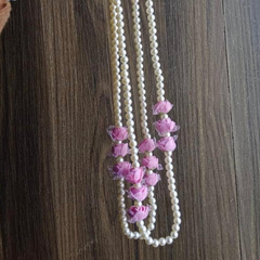 Welcome Mala Pearl with Flower