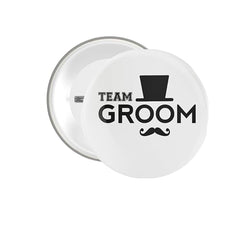 Team Groom Weeding Brooch