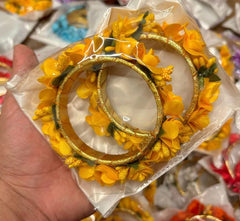 Artificial Flower Bangles