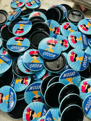 Team Groom Pagdi Weeding Brooch