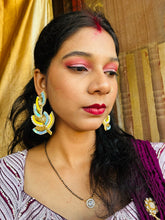 Leafe Beaded Earring