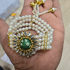 Bandhani Bracelete with Ring Mix Colour