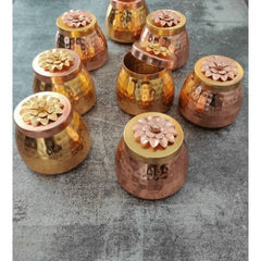 Copper Jar 4/4 inches