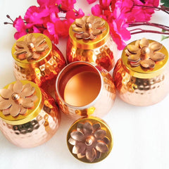 Copper Jar 4/4 inches
