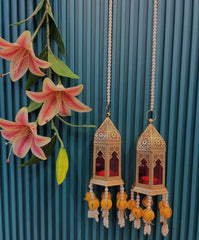 Wall Hanging Lamp Tealight Holders – Set of 2 4Ft