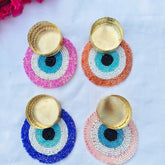 Evil Eye Tealight Holders – Set of 4