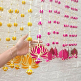 Wall Hanging Lamp Tealight Holders – Set of 2 pc