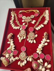 Kundan Work Necklace Set