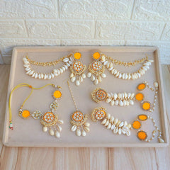 Kundan Work Necklace Set