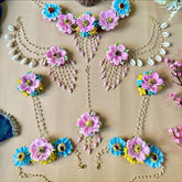 Flower Necklace Set