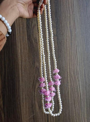 Welcome Mala Pearl with Flower