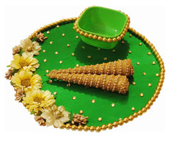 Mehndi Plate Bowl