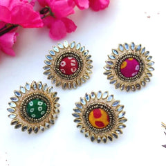 Bandhani Ring Mix Colour