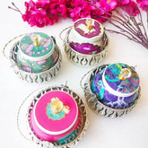 Metal Basket With One Bowl Set