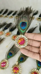 Bandhej Weeding Brooch
