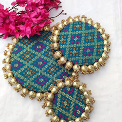 Dark Blue and Green combo pack of 5pcs