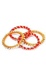 Woman's Beautiful Pearl Bangle Sets