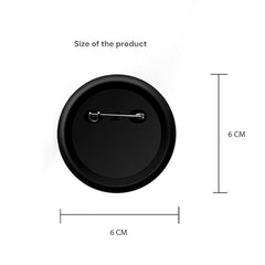 Team Groom With Flower Pattern Weeding Brooch