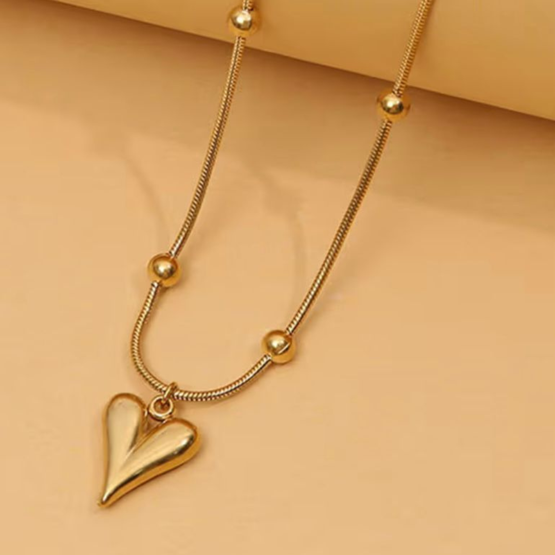 Antiarins Heart Pendent with Chain