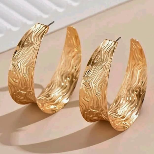 Antitarnish Hoop Earrings