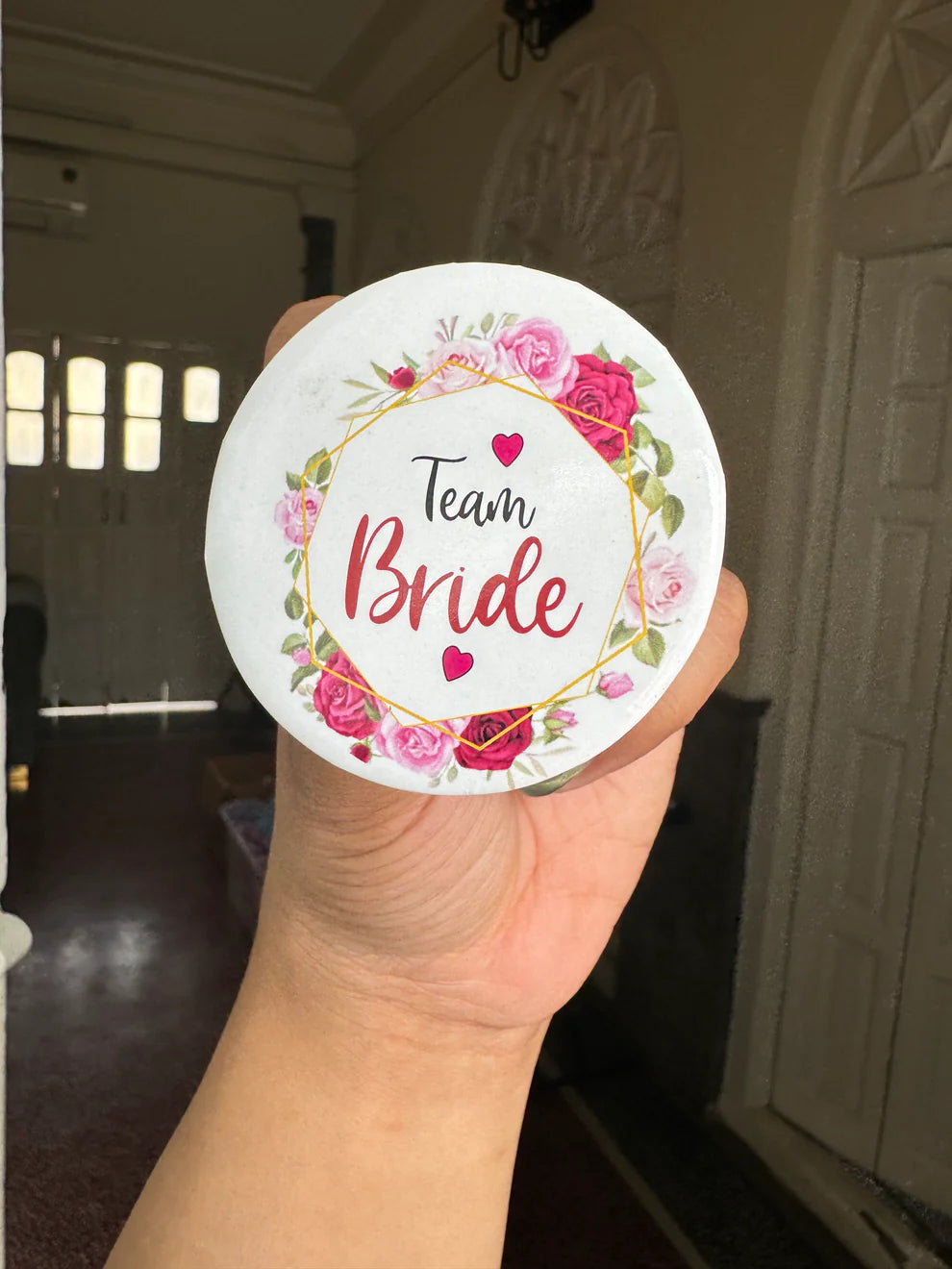 Team Bride Weeding Brooch