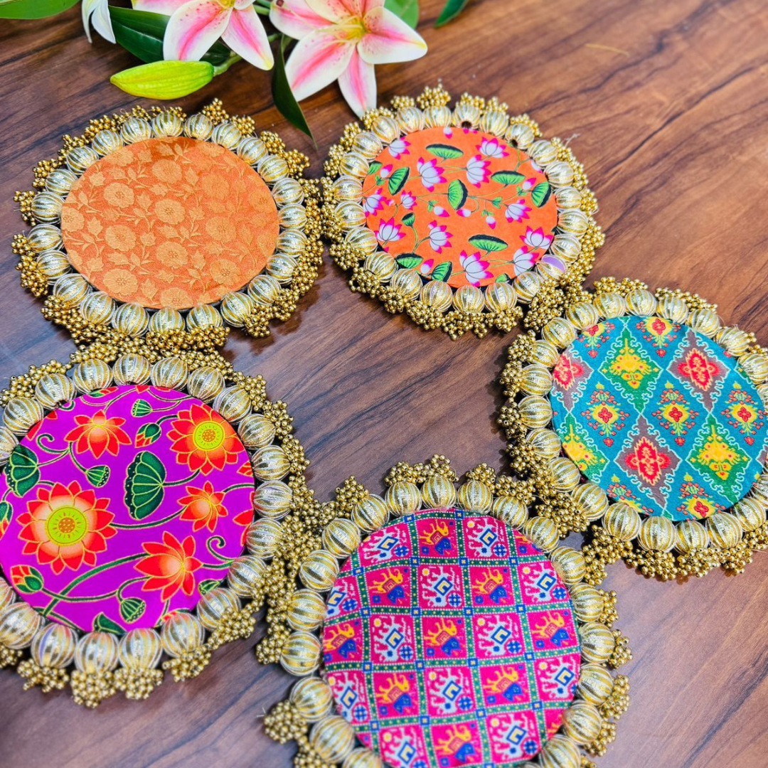 Latkan Plate Printed Size 6x6 Inches