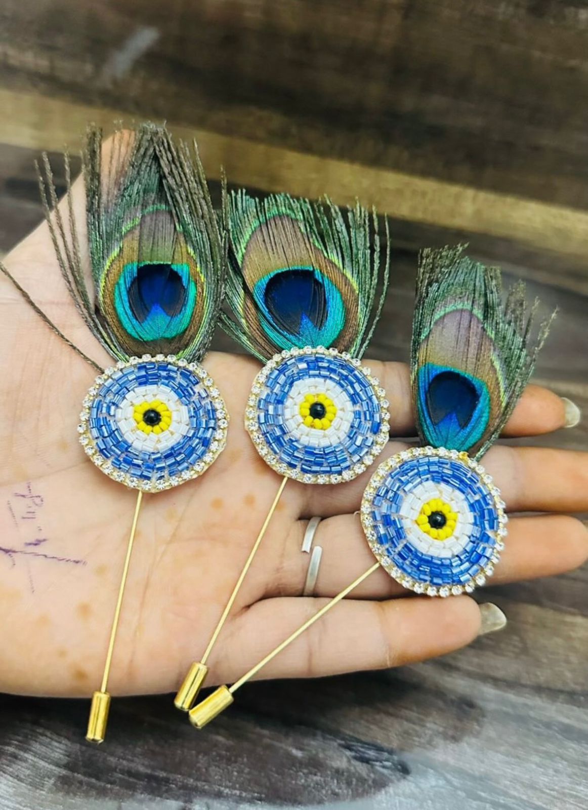 Barat Swagat Evil Eye Brooch