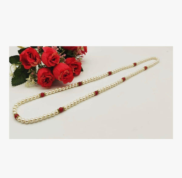 Welcome Mala Pearl with Red Pearl