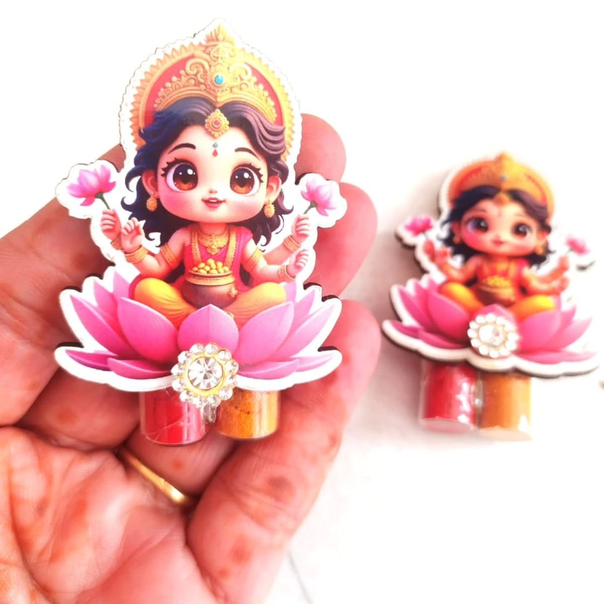 Lakshmi Ji Haldi Kumkum