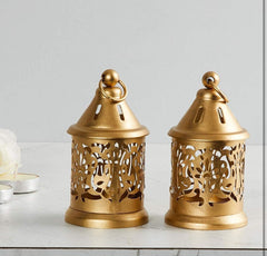 Lantern Metal Tealight Holders