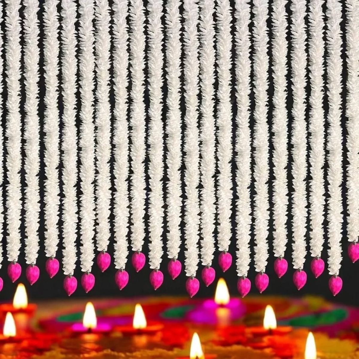 Wall Hanging Lamp Tealight Holders – Set of 5 pc 7ft (Copy)