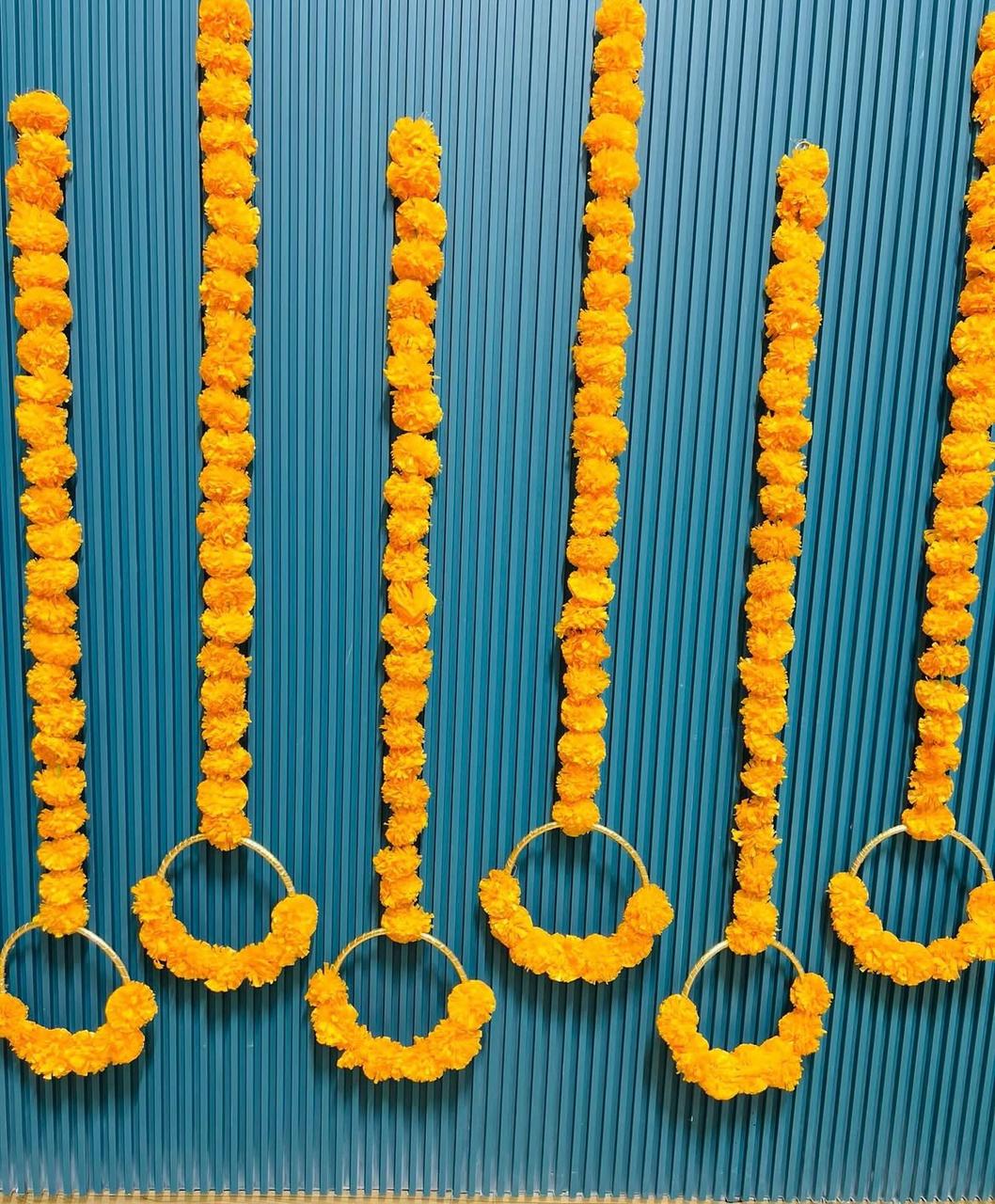 Wall Hanging Lamp Tealight Holders – Set of 5 pc 7ft