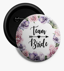 Team Bride Weeding Brooch
