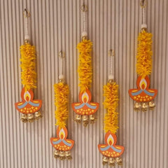 Wall Hanging Lamp Tealight Holders – Set of 2 pc 4 ft